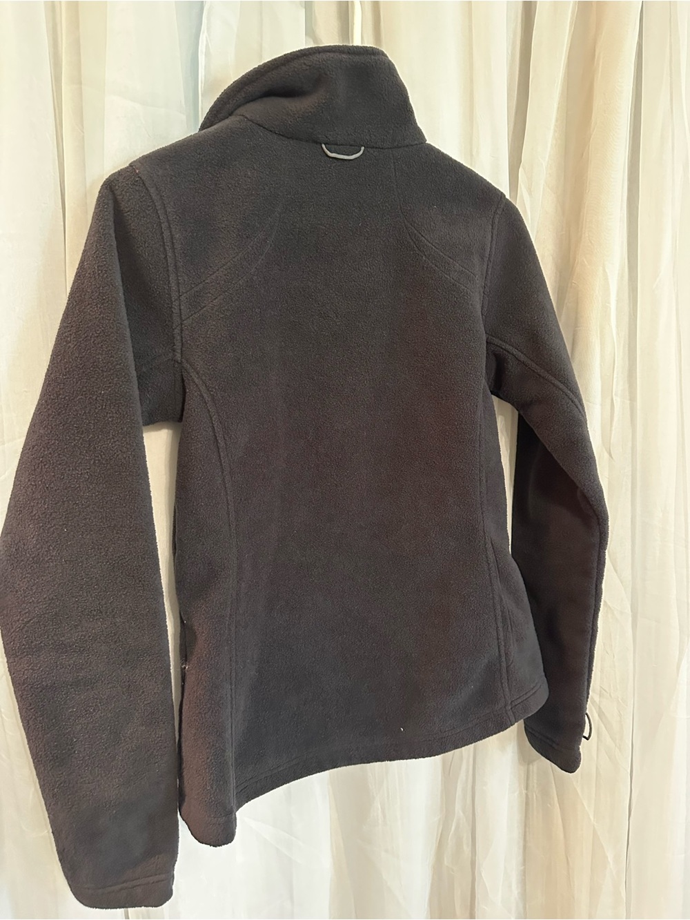 Columbia Black Zip-Up Women's Fleece Jacket - Picture 3 of 7